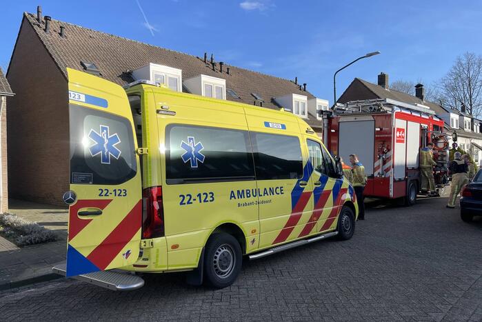 Kind bekneld met voet in traplift