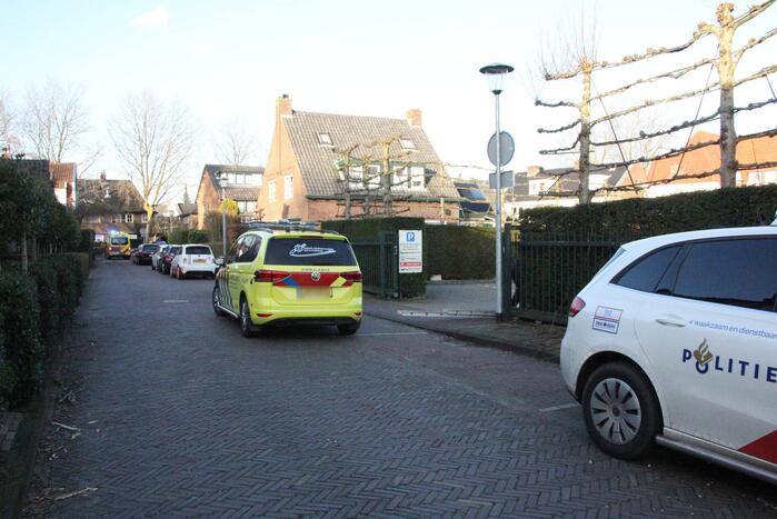 Persoon gewond na val van ladder