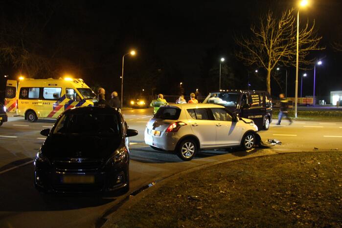 Gewonde na ongeval op kruising