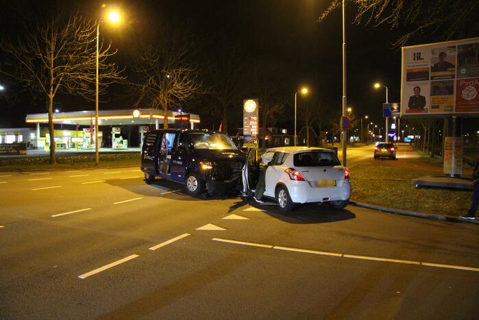 Gewonde na ongeval op kruising