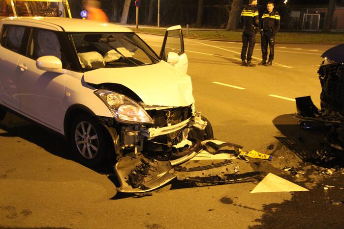 Gewonde na ongeval op kruising