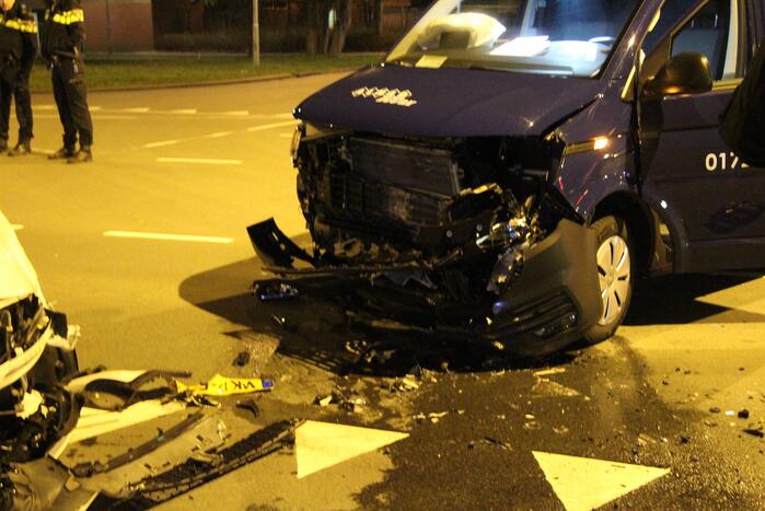 Gewonde na ongeval op kruising