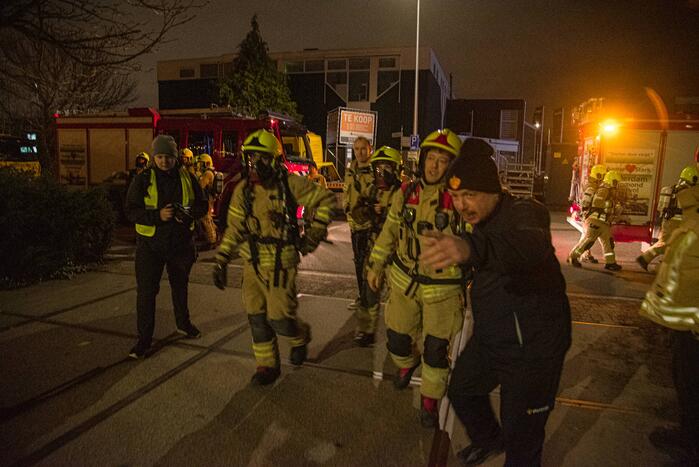 Vrijwillige brandweerkorpsen houden grote oefening