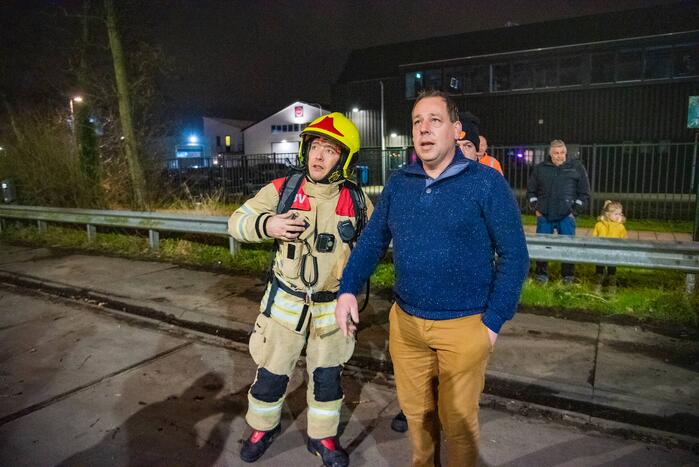 Vrijwillige brandweerkorpsen houden grote oefening