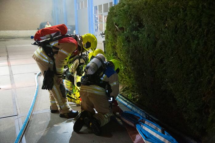 Vrijwillige brandweerkorpsen houden grote oefening