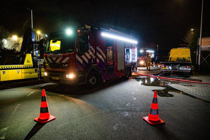 Vrijwillige brandweerkorpsen houden grote oefening