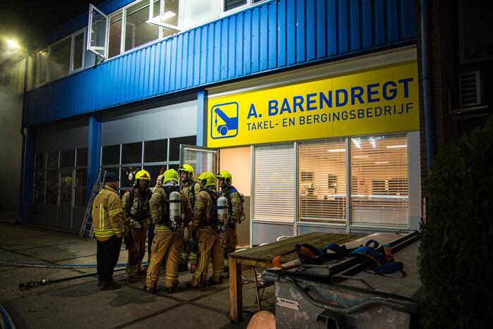 Vrijwillige brandweerkorpsen houden grote oefening
