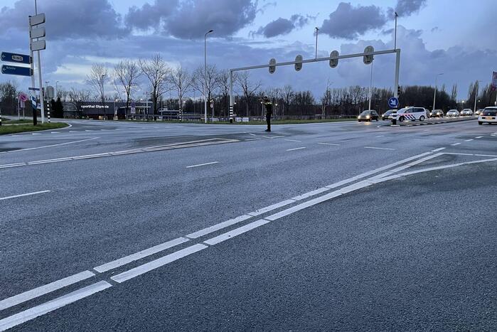 Traumahelikopter landt voor ongeval