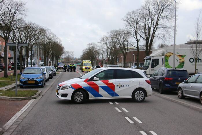 Automobilist schept overstekende fietser