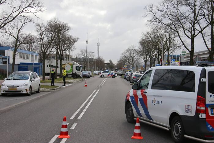 Automobilist schept overstekende fietser