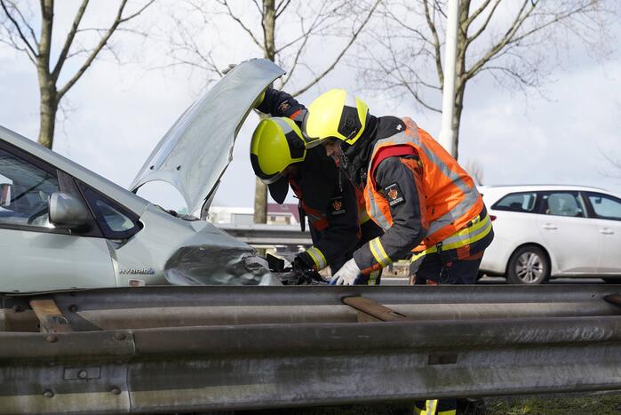 Vijf auto's en een vrachtwagen betrokken bij botsing