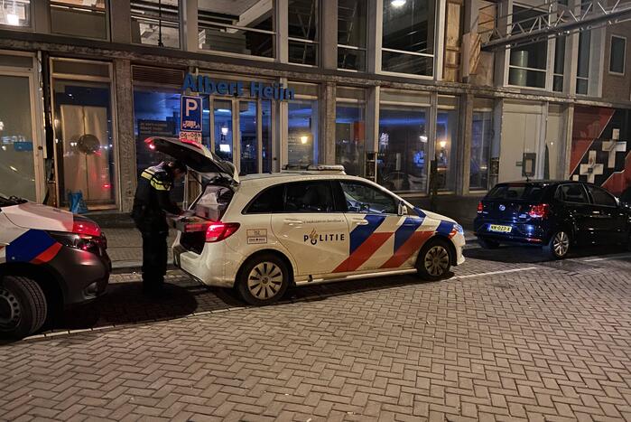 Politie doet onderzoek naar overvalpoging op Albert Heijn