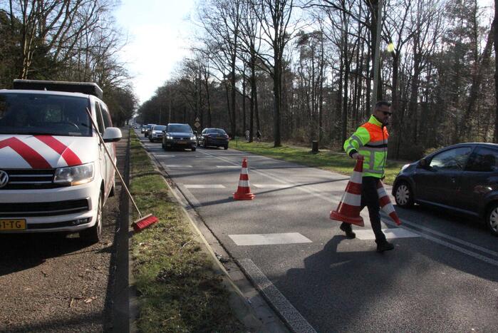 Auto's zwaarbeschadigd bij kop-staartbotsing
