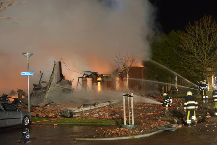 Evacuaties na brand in kringloopwinkel