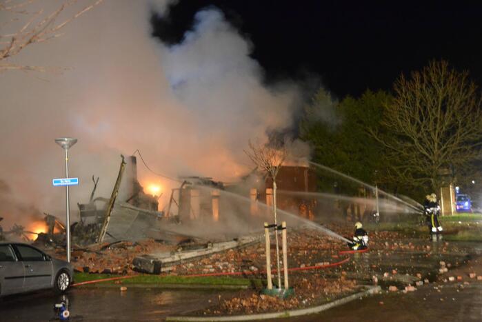 Evacuaties na brand in kringloopwinkel