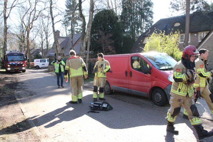 Gaslekkage geraakt bij slaan van paaltje