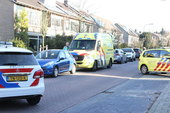 Traumahelikopter met trauma-arts voor incident met kind