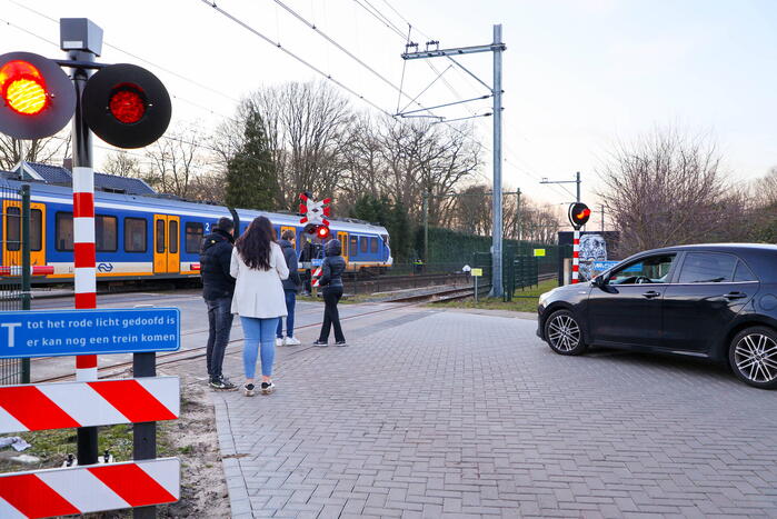 Aanrijding met trein op spoorwegovergang
