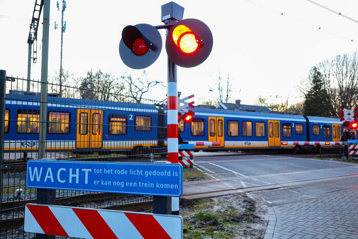 Aanrijding met trein op spoorwegovergang