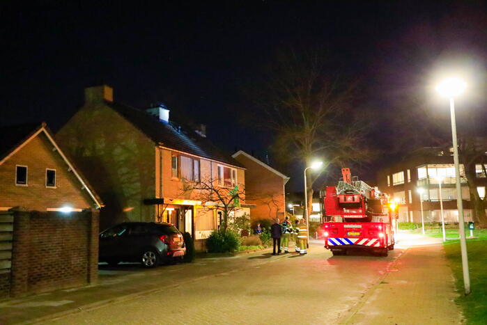 Schoorsteenbrand snel geblust