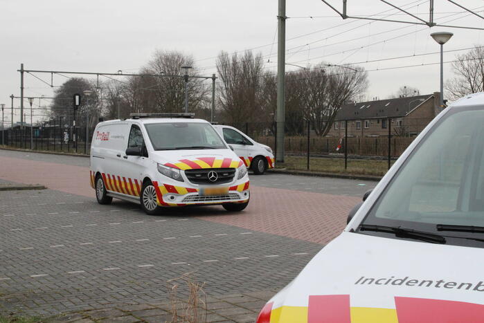 Geen treinverkeer door aanrijding met persoon