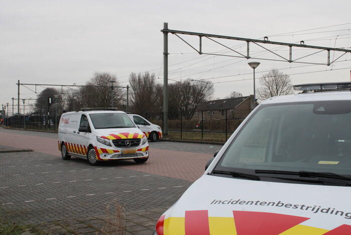 Geen treinverkeer door aanrijding met persoon