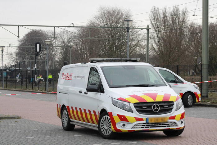 Geen treinverkeer door aanrijding met persoon