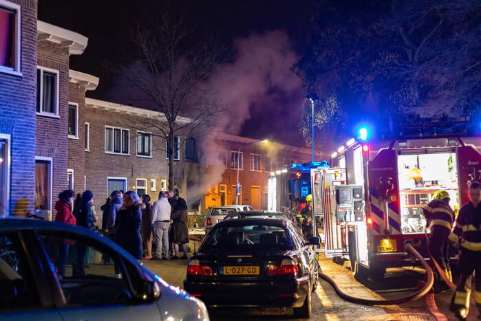 Woning volledig uitgebrand