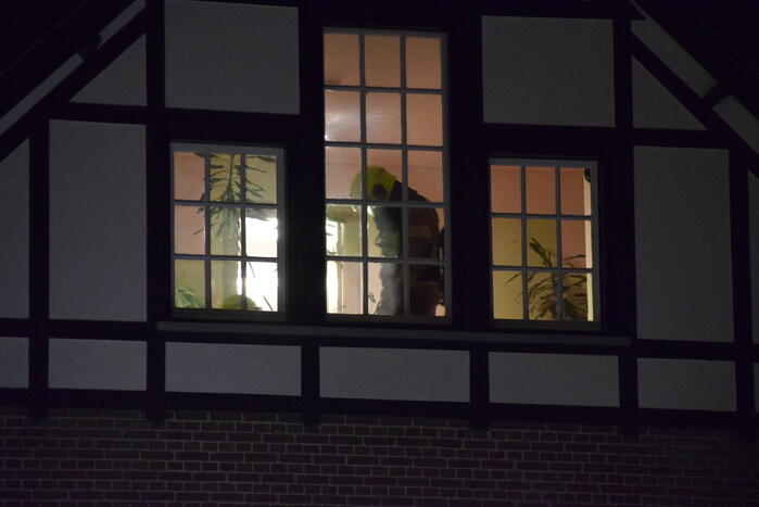 Brand op dak door werkzaamheden