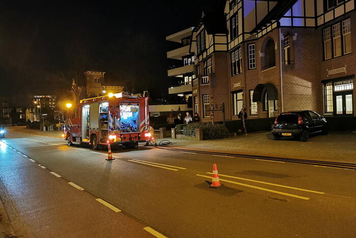 Brand op dak door werkzaamheden