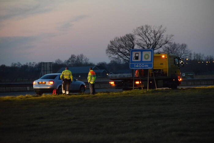 Bestuurder aangehouden na incident