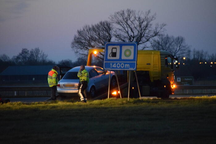 Bestuurder aangehouden na incident