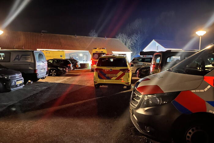 Traumahelikopter voor ernstig incident op vakantiepark