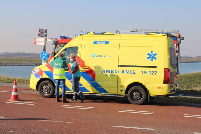 Wielrenner gereanimeerd na valpartij