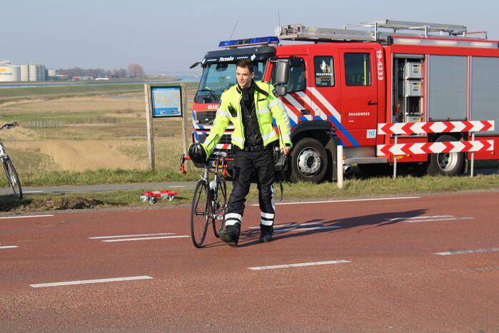 Wielrenner gereanimeerd na valpartij