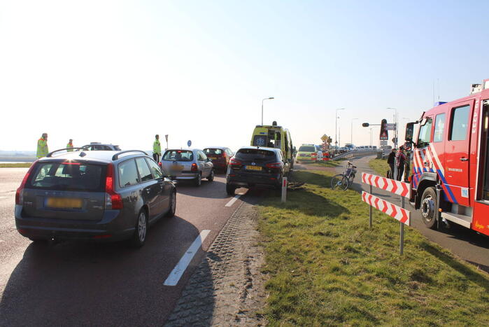 Wielrenner gereanimeerd na valpartij