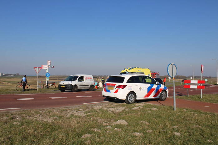 Wielrenner gereanimeerd na valpartij