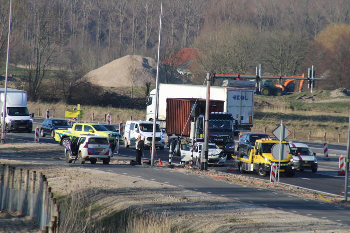 Schade bij kop-staartbotsing