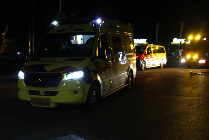 Enorme ravage na botsing, bestuurder aangehouden