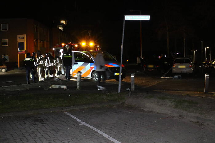 Enorme ravage na botsing, bestuurder aangehouden