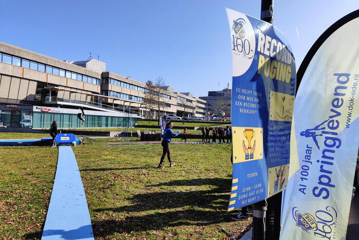 Recordpoging streksprongen maken bij aftrapt jubileumjaar