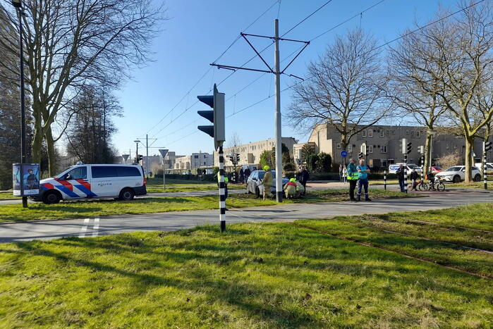 Ongeval tussen personenauto en tram