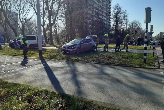 Ongeval tussen personenauto en tram