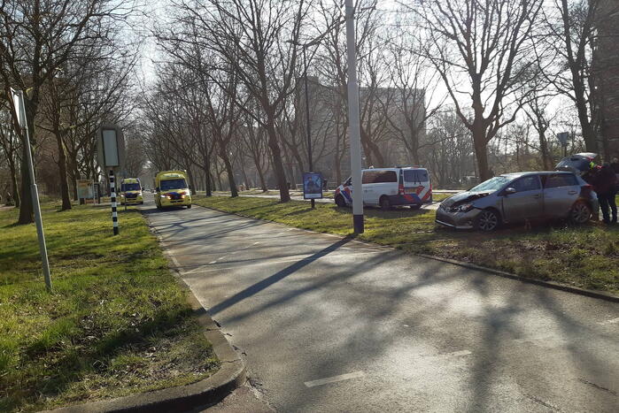 Ongeval tussen personenauto en tram