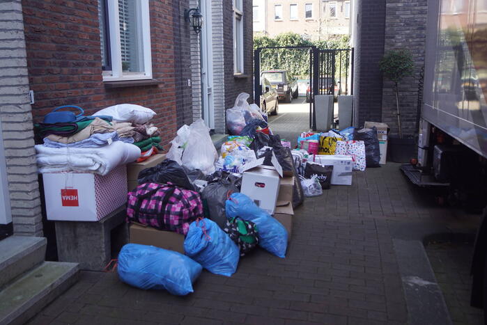 Inzamelingsactie voor vluchtelingen uit Oekraïne groot succes