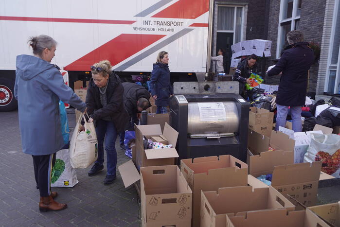 Inzamelingsactie voor vluchtelingen uit Oekraïne groot succes