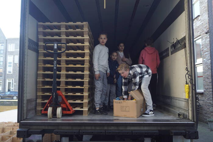 Inzamelingsactie voor vluchtelingen uit Oekraïne groot succes