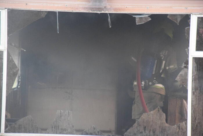 Stacaravan uitgebrand in duingebied