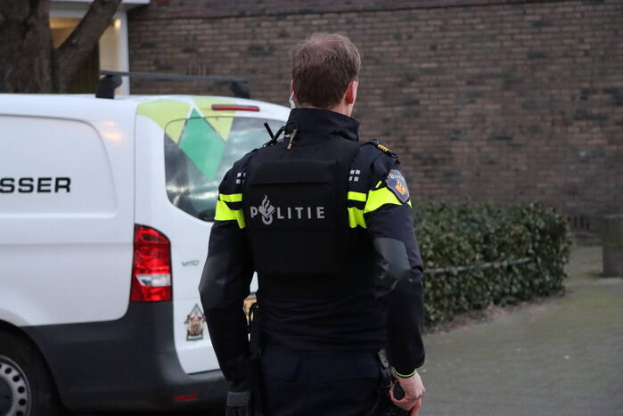 Mensen staande gehouden bij grote politieactie
