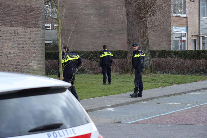Mensen staande gehouden bij grote politieactie